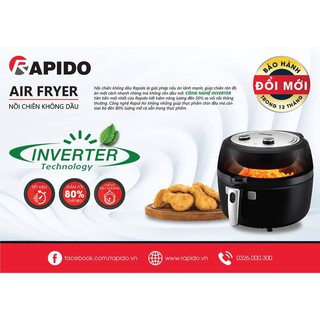 Nồi chiên không dầu Rapido