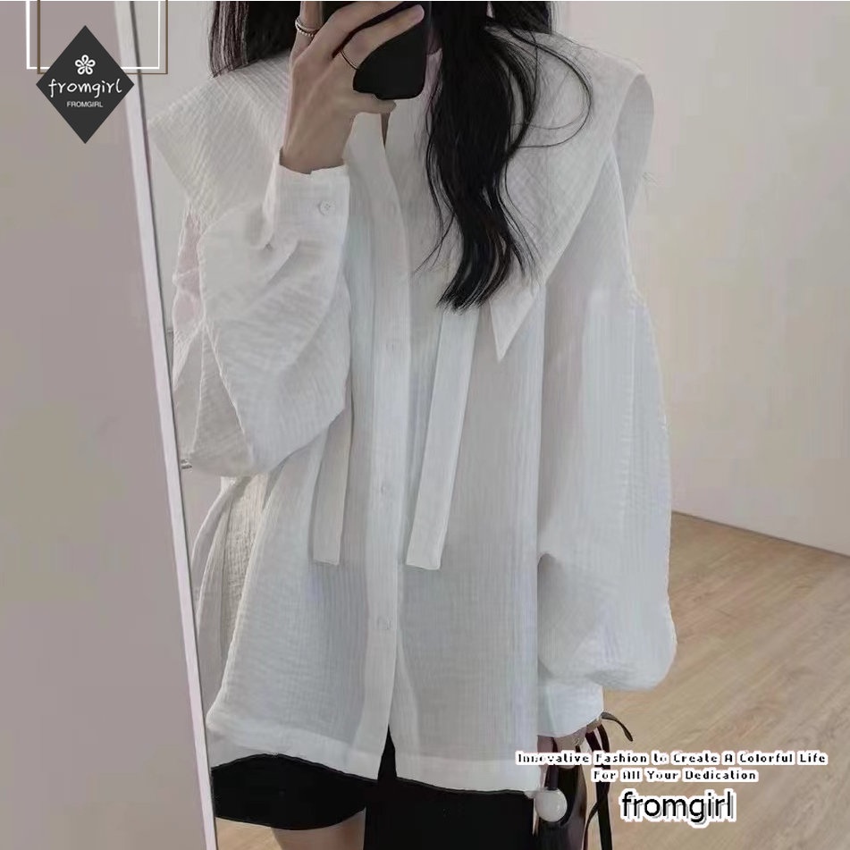 Áo Thun Tay Dài Cổ Tròn Thời Trang Mùa Xuân Hàn Quốc 2022 Cho Nữ