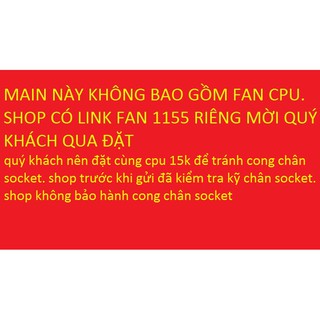 Bo mạch chủ H61, Mainboard H61 (kèm cpu pentium G2030 G1630)