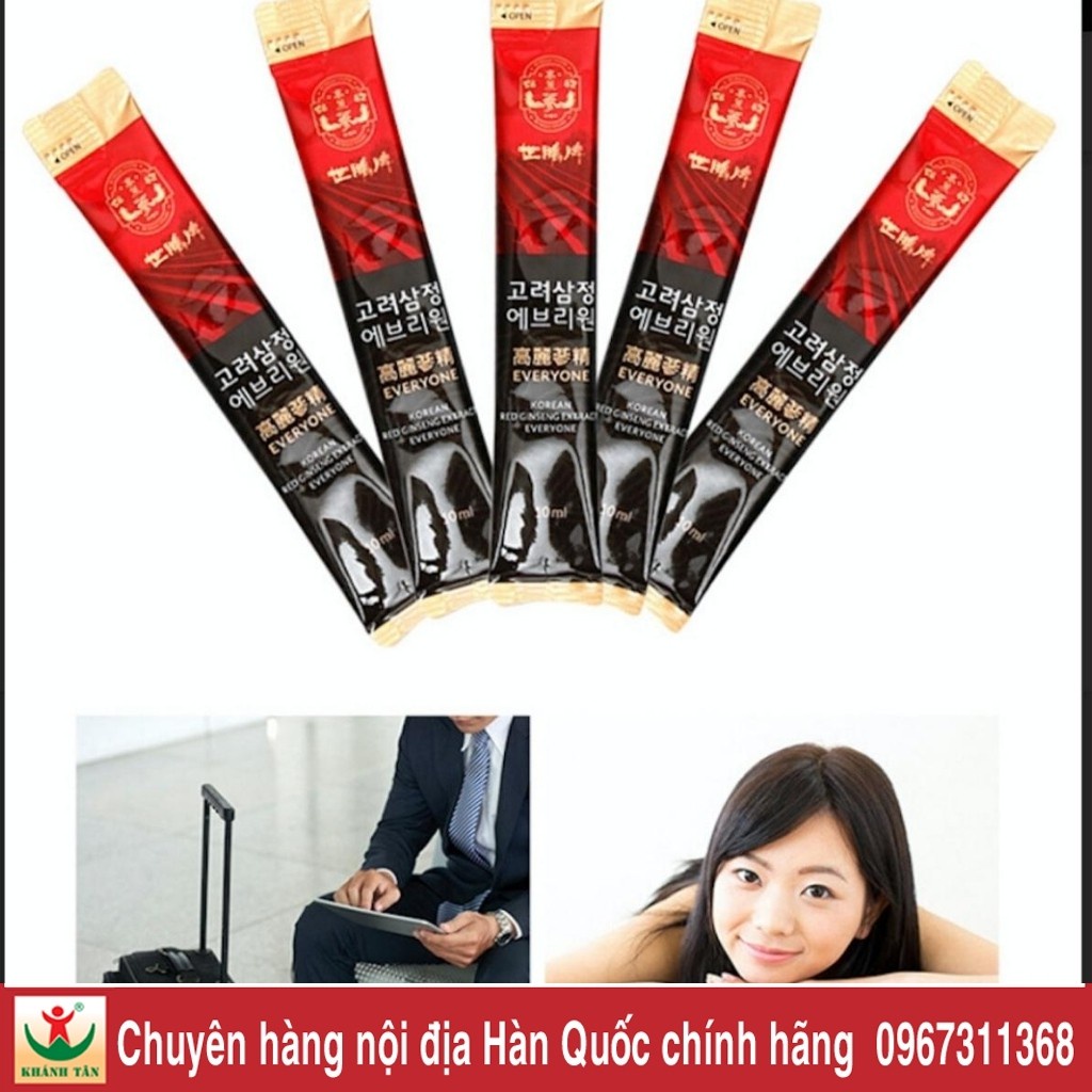 Nước uống hồng sâm Korean Red Ginseng Extract Everyone 🔥 Bio Apgold 🔥