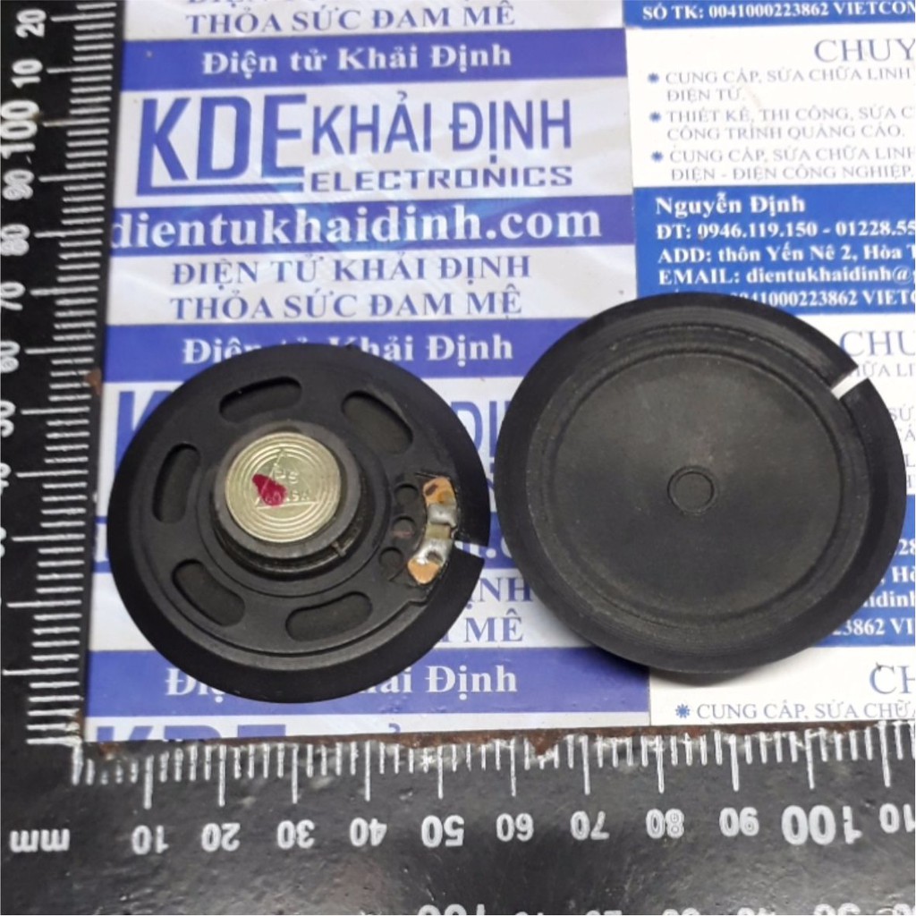 2 cái LOA NHỎ, loa màng rung 56MM 2 INCH 16R 0.5W kde4835