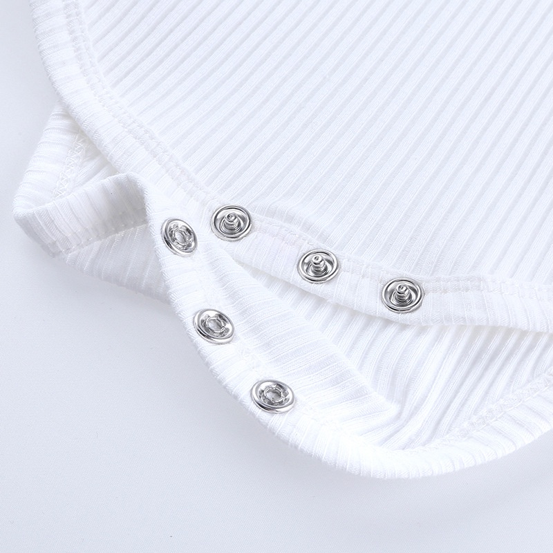 Set Đồ Mùa Hè 2 Món Gồm Áo Liền Quần Không Tay Bằng Vải Cotton Thời Trang Mùa Hè Cho Bé Gái