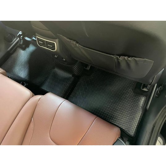 Thảm Lót Sàn Ô Tô KATA Cao Cấp Cho Xe Hyundai Santafe  - Không mùi, Không ẩm mốc, Dễ dàng vệ sinh