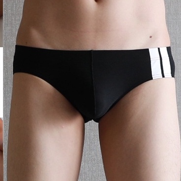 [free ship 50k + che tên đơn hàng] quần lót nam,quần lót tam giác nam cotton lưng sọc nhiều màu sắc (hình chụp tại shop)