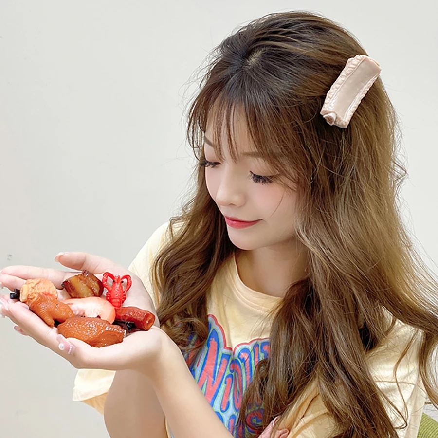 Mới Kẹp Tóc Hình Thức Ăn Độc Đáo Cho Nữ