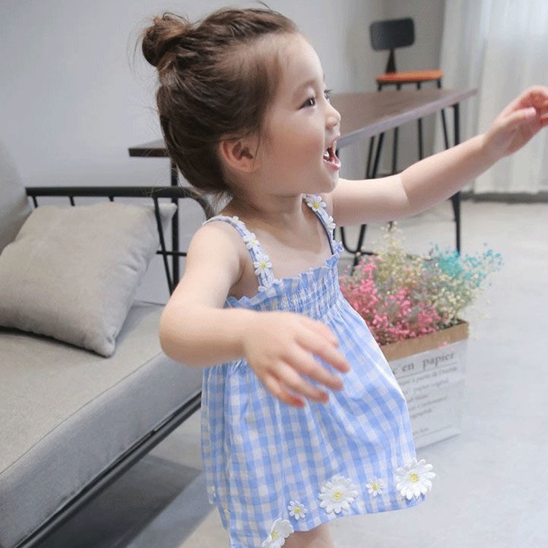 Đầm Công Chúa Thắt Nơ Cho Bé Gái AKKU