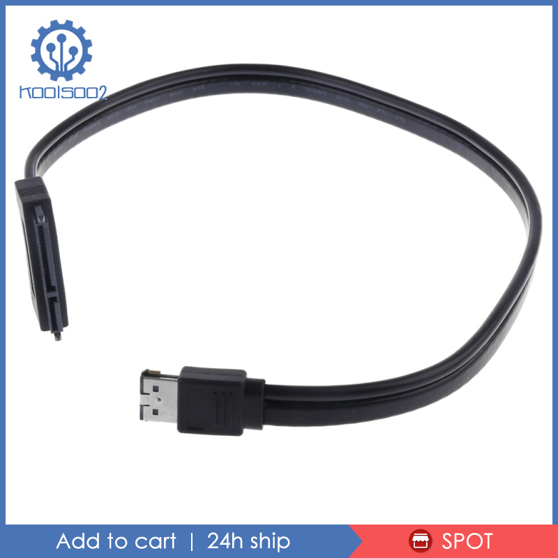 1.5ft eSATA to SATA 22Pin Data USB Powered Cable Hard Disk Drive Adapter | BigBuy360 - bigbuy360.vn