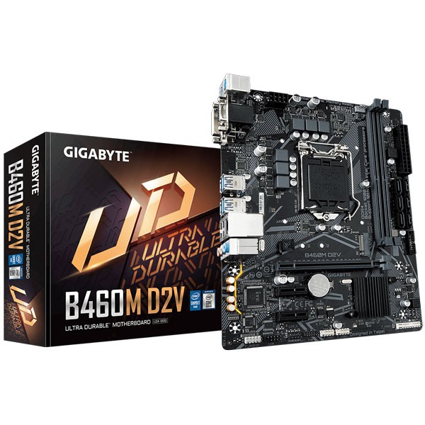 Bo mạch chủ Gigabyte B460M D2V Bảo hành chính hãng 36 Tháng