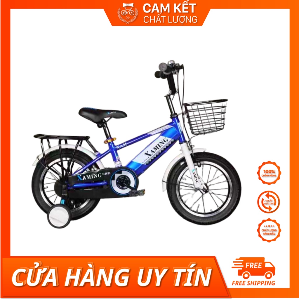 Xe đạp trẻ em thể thao Size 12-14-16-18-20 inch nữ và nam .