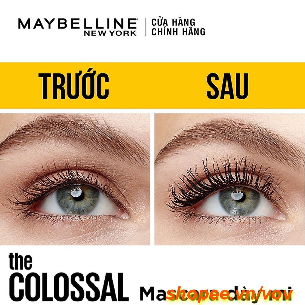Mascara Maybelline Magnum Làm Dày Mi 10 Lần (9.2ml) 100% chính hãng