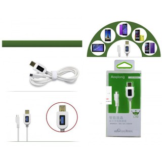 Cáp sạc micro USB báo dòng sạc, điện áp