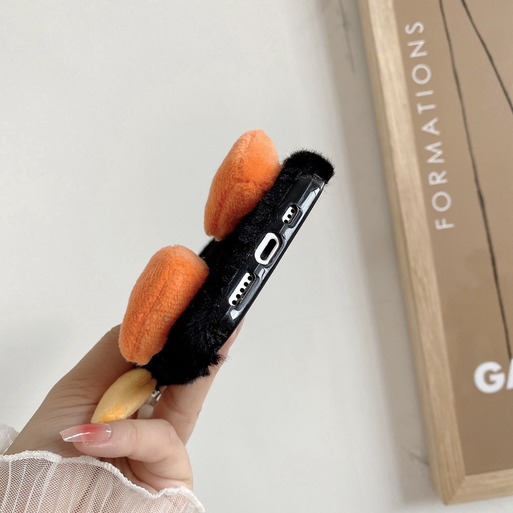 Ốp điện thoại TPU mềm hình chú vịt thích hợp cho Iphone 12 11 pro max xs max xr x 7 8 plus