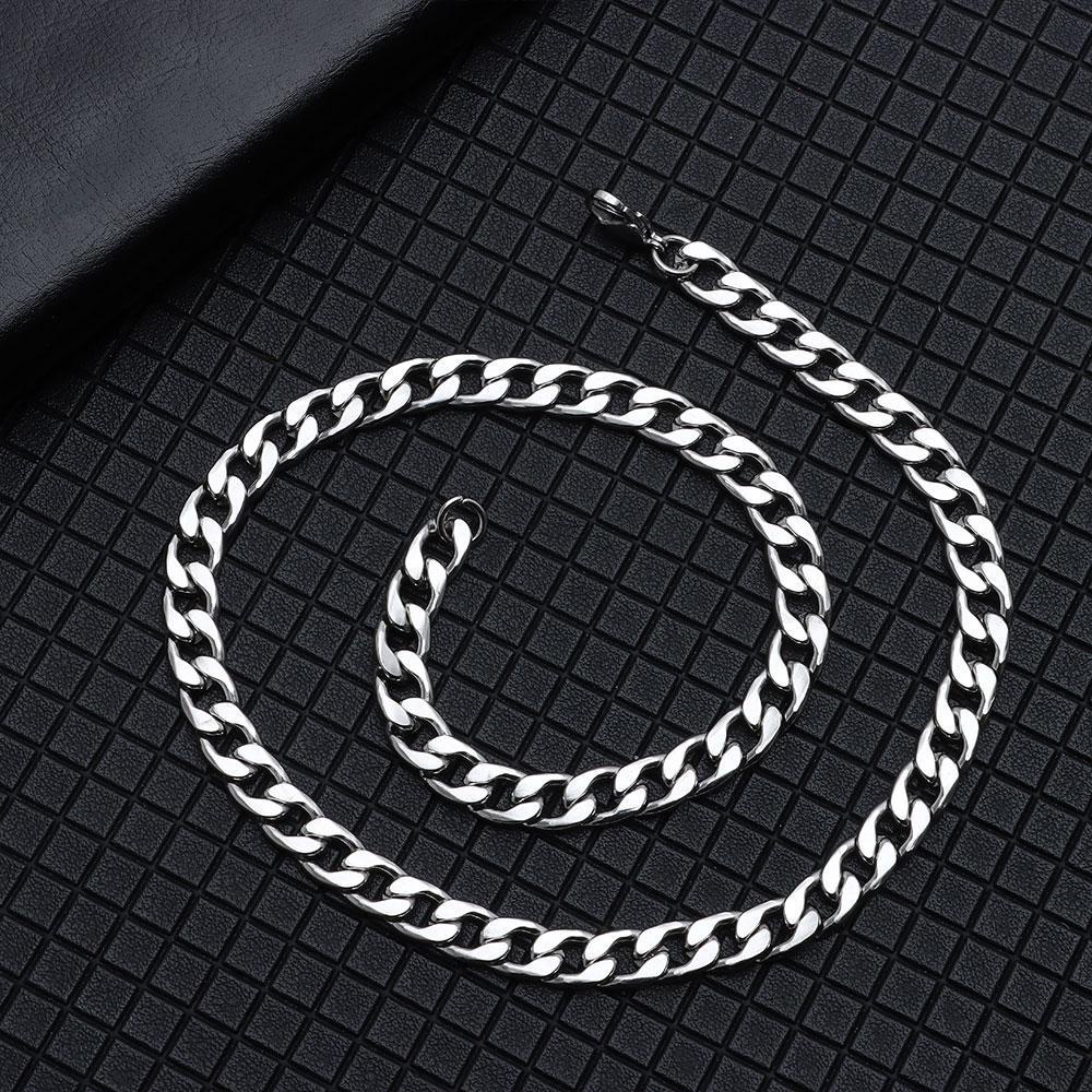 EUCA Vòng Cổ Choker 5 / 7 / 9 / MM Phong Cách Punk Gothic Cho Nam