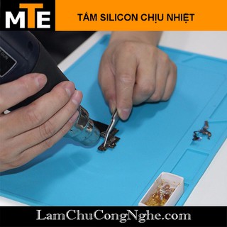 Thảm Cách Nhiệt Silicone 393x295mm Dùng Cho Hàn Điện Tử