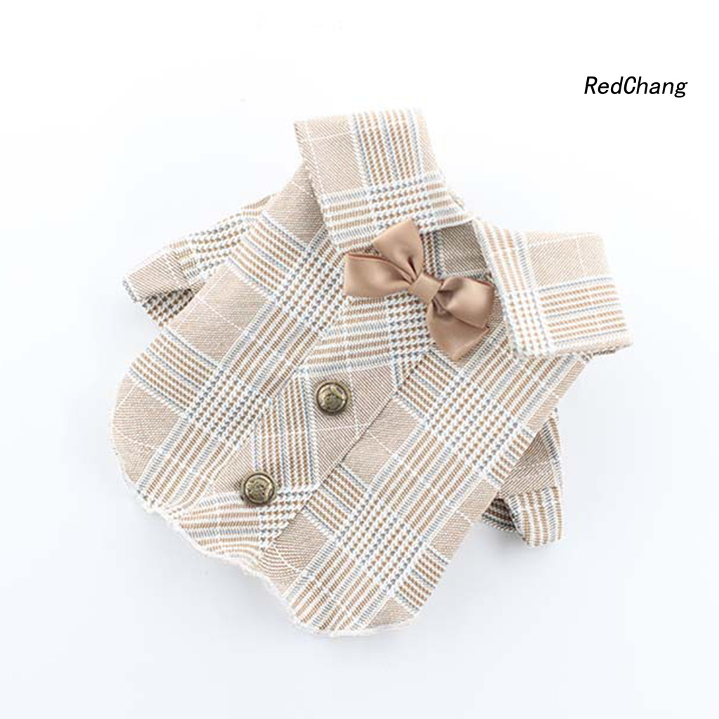 Đầm Kẻ Ô Vuông Cho Thú Cưng