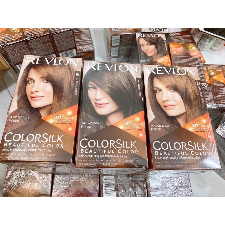 ⚠️Hot🧖‍♀️THUỐC NHUỘM TÓC REVLON COLORSILK (US) (Hot Sale) | BigBuy360 - bigbuy360.vn