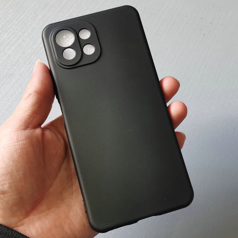 Ốp lưng dẻo Xiaomi Mi 11 Lite , Xiaomi 11 Lite 5G NE (đen) bảo vệ camera