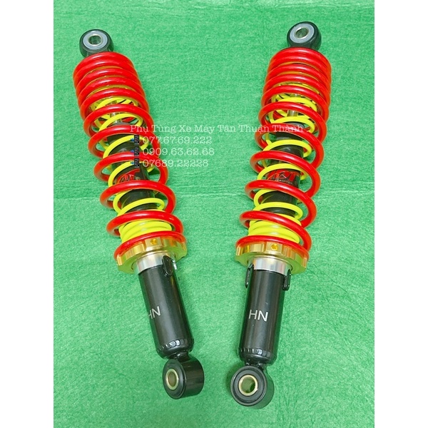 Phuộc 2 lò xo gắn Dream / wave / Future/ Cub/ Sirius/Jupiter/Taurus