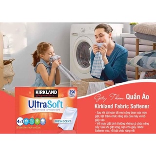 Giấy Thơm Quần Áo Mỹ Kirkland Ultra Soft Hộp 250 Tờ