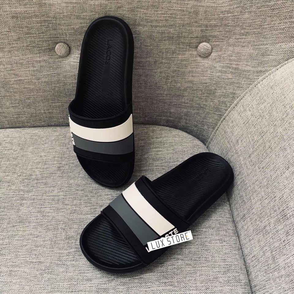 | Ảnh Thật | Dép 𝗟𝗔𝗖𝗢𝗦𝗧𝗘 Đế Đúc Cao Cấp - Dép Quai Ngang Nam Nữ Thời Trang Hottrend 2022