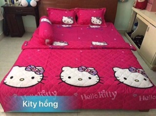 Set chăn hè trần, ga gối vỏ ôm