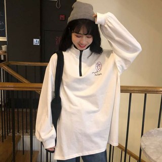 [Hàng Order]Áo polo dài tay ulzzang