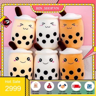 Gấu Bông Trà Sữa Cute Mềm Mịn Chất Vải Nhung Co Giãn 4 Chiều