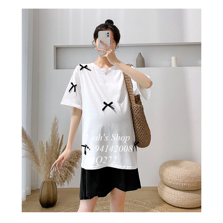 Set Áo Quần Bầu Bộ Bầu Xinh SAQ272