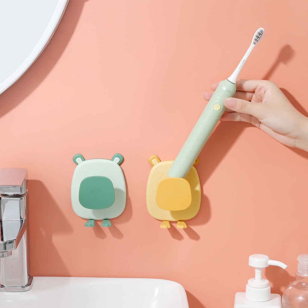 Giá Treo Bàn Chải Điện, Giá Để Bàn Chải Điện Gắn Tường Gọn Gàng, Nhiều Màu Sắc