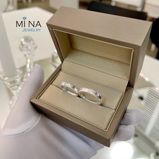 Nhẫn Cặp nhẫn đôi bạc cao cấp khắc tên nam nữ NC01 Cam kết chuẩn bạc nguyên chất ...