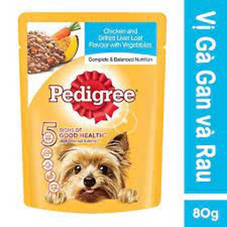 Pate Pedigree cho chó lớn 80g