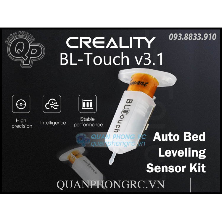 Creality BL Touch v3.1 Auto Bed Leveling Kit Bộ Cảm Biến Cân Bàn Tự Động Ender 3 V2 CR10 V2/3 32 Bit Mainboard