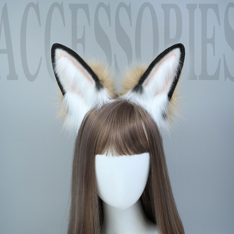 Băng Đô Tai Thỏ Nhồi Bông Đáng Yêu Dành Cho Hóa Trang Hàng Ngày