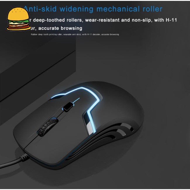 Chuột Máy Tính Có Dây Gaming Chính Hãng HP M100 Led 7 Màu, Độ Nhạy Cao, Cho Máy Bàn Và Laptop, Bảo Hành 12 Tháng