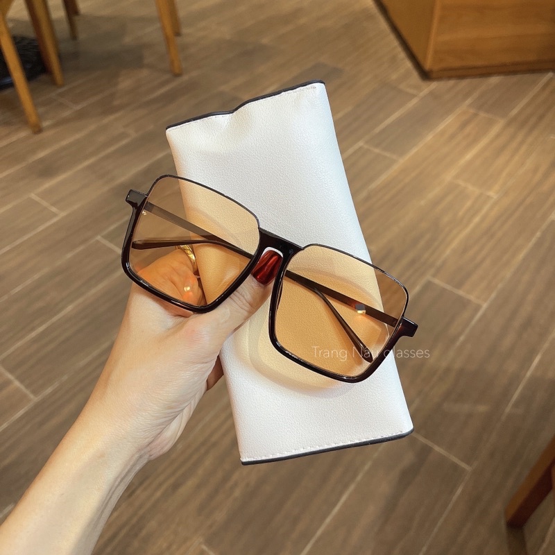 Kính râm thời trang mới 2023 full gọng kim loại chắc chắn mẫu Hottrend tiktok chống tia UV400