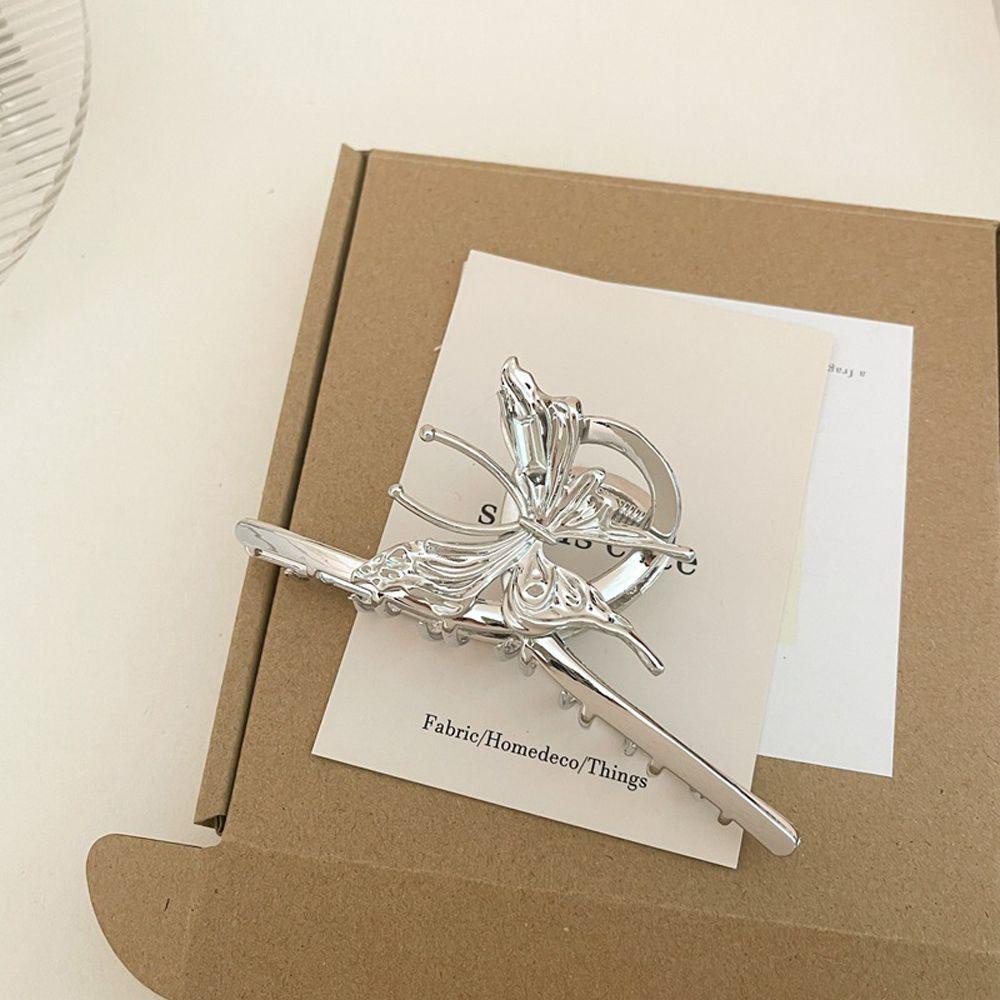 Kẹp Tóc Càng Cua Bằng Hợp Kim Cỡ Lớn Thời Trang Thanh Lịch Cho Nữ