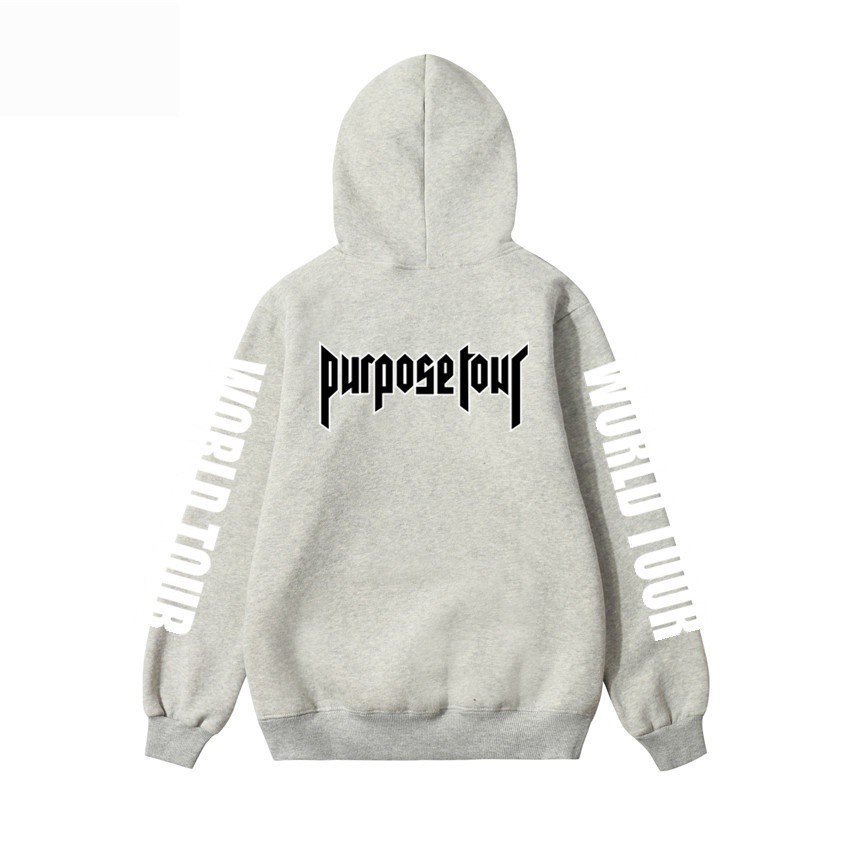 Áo hoodie Unisex in chữ Purpose The World Tour