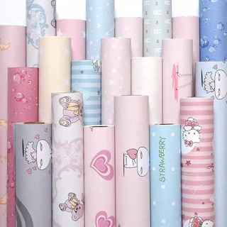 DECAL 1m Giấy dán tường khổ rộng 45cm - MẪU THIẾU NHI ELL130