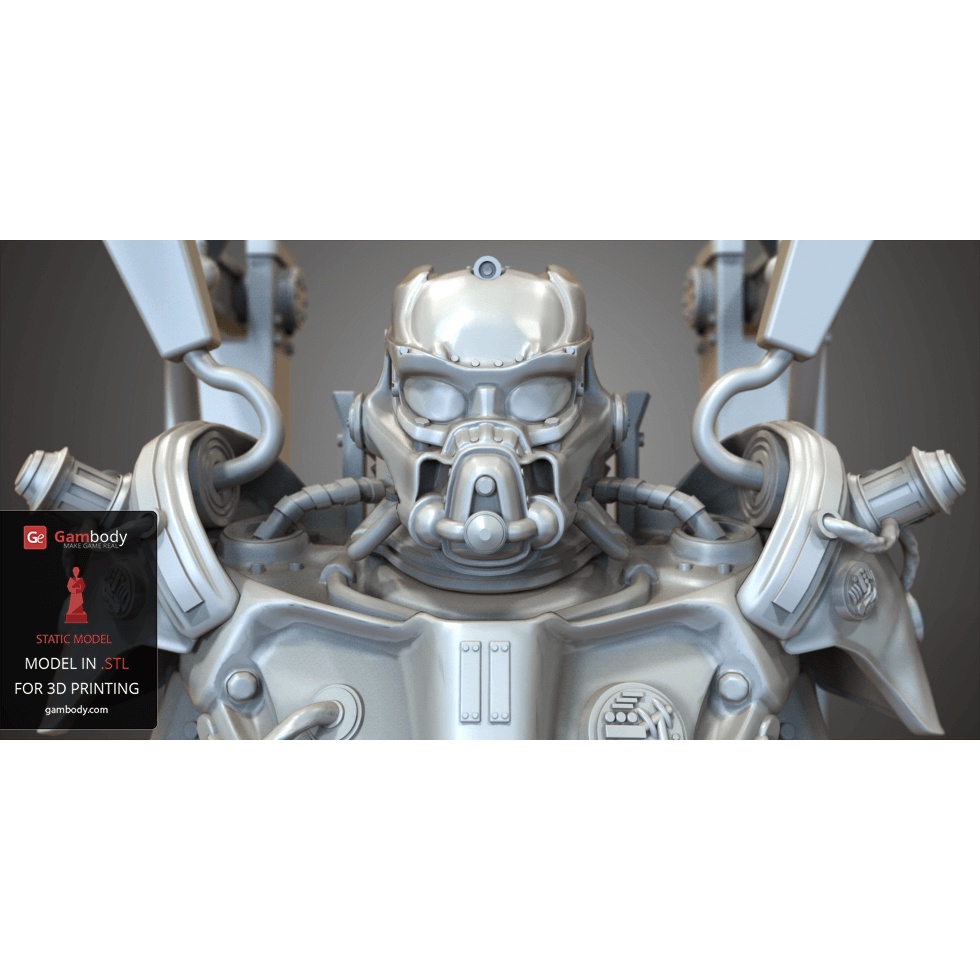 File in 3D Enclave Armour Fallout 4 Robot