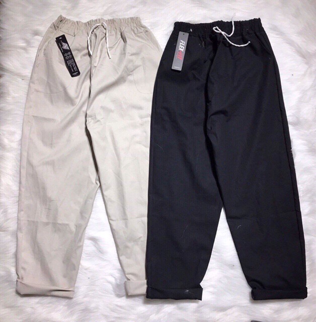 Quần kaki Unisex xắn gấu | BigBuy360 - bigbuy360.vn