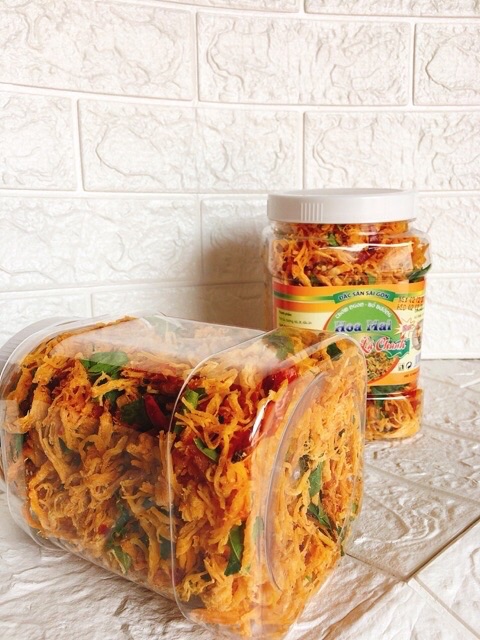 khô gà lá chanh 1kg [ 2 hũ] | BigBuy360 - bigbuy360.vn