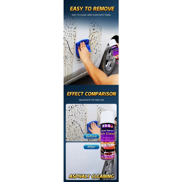 Chai Xịt Tẩy Keo, Sơn, Băng Dính - Vệ Sinh Nhựa Đường - Tẩy keo dán tường, dán sàn nhà Sticker Remover