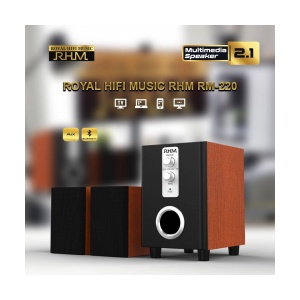 Loa 2.1 RHM RM220 Chính hãng (12W)
