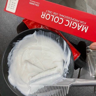 Thuốc nhuộm tóc Tím khói lên chuẩn màu + Thuốc tẩy tóc COLORKING CAITU