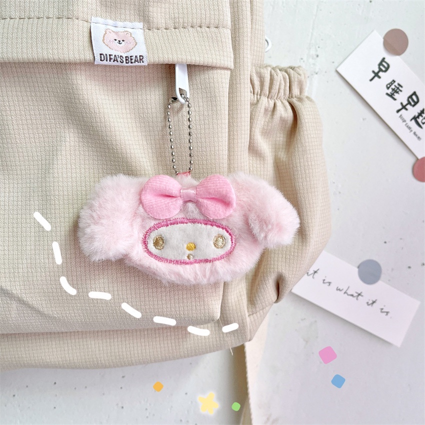 Móc Khóa Kuromi Sanrio bông đáng yêu