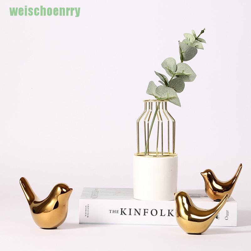 ■Tượng Gốm Hình Chim Vàng Điêu Khắc Độc Đáo