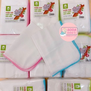KHĂN SỮA MIPBI COTTON 100%