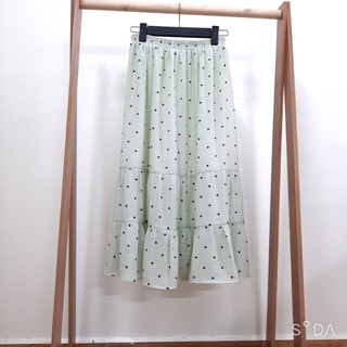 Chân váy xòe 2 lớp