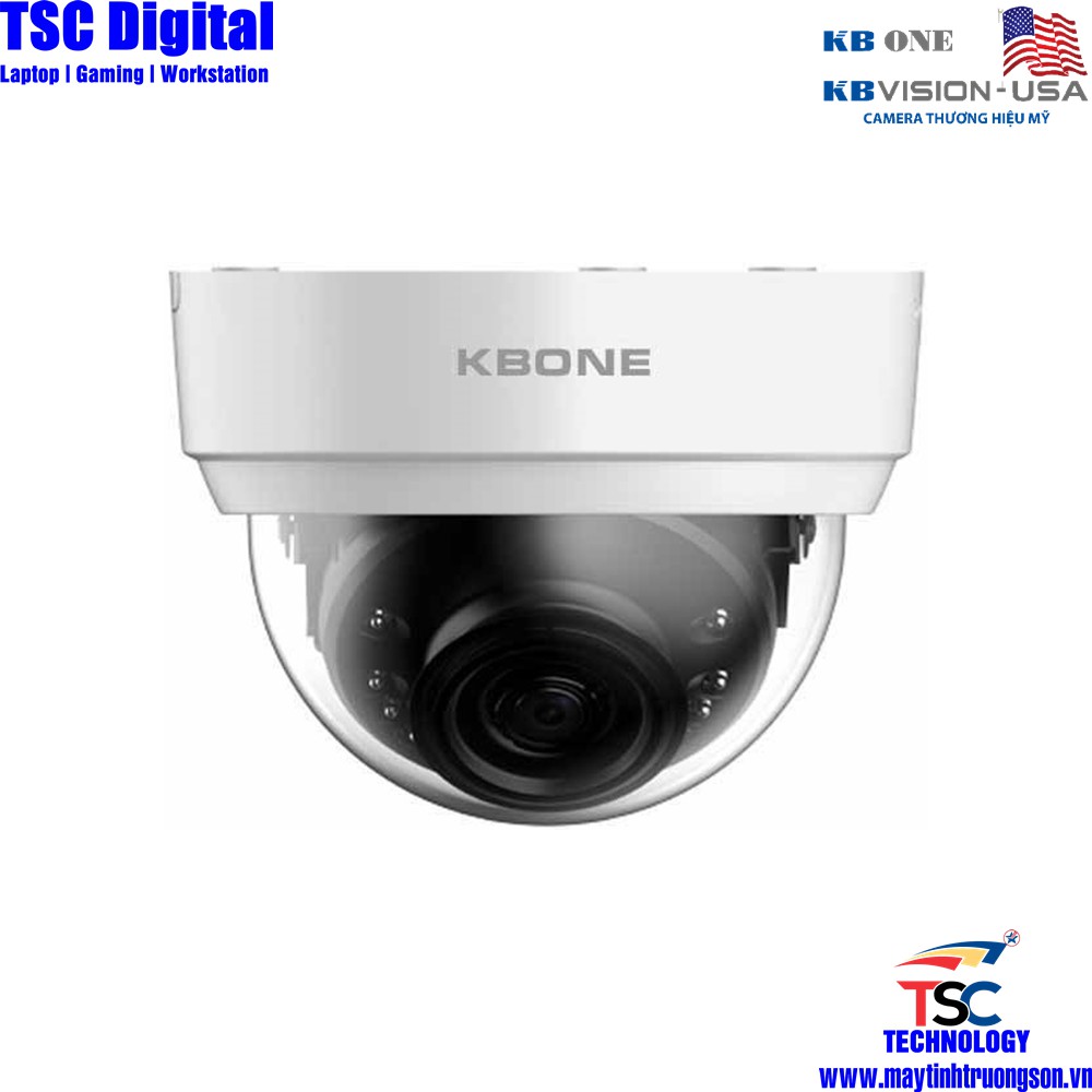 Camera KBONE KN2002WN 2.0MP Camera IP Wifi Dome Full HD | Kèm Thẻ Nhớ 128Gb