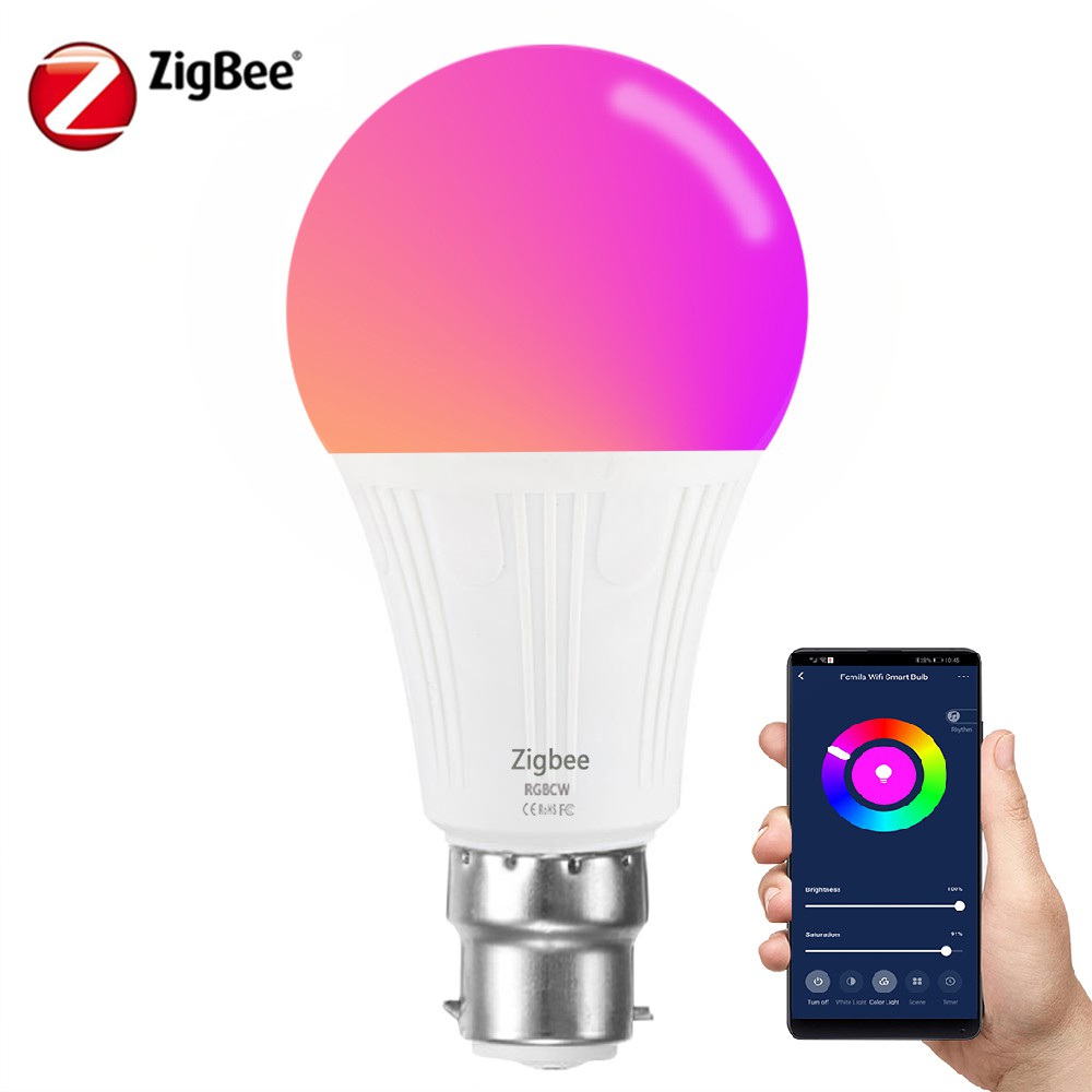 GOOGLE Bóng Đèn Led Thông Minh Điều Khiển Từ Xa 2021 Zigbee